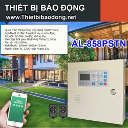 Thiết bị chống trộm AL-858PTSN dùng line điện thoại