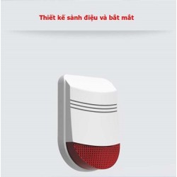 Còi báo động tích hợp trung tâm không dây KS-70B, tần số 433,92Mhz