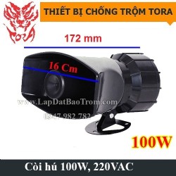 Còi hú báo động công suất lớn 220V AC100W