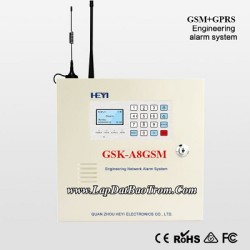 Tủ báo động GSK-A8GSM/4G, APP điện thoại IOS,Android (báo trộm)