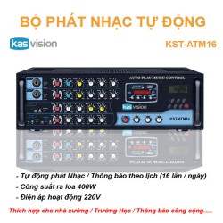 Bộ phát nhạc tự động KST-ATM16 kết hợp thông báo