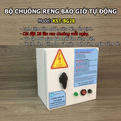 Bộ điều khiển báo giờ tự động không dây KST-DC80A-WL (28 lần bật/tắt trong ngày)