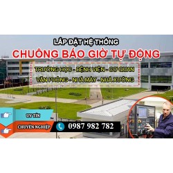 Lắp chuông báo giờ làm việc tự động tại TPHCM