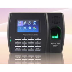 Máy chấm công vân tay, thẻ cảm ứng Ronald Jack 8000T