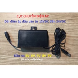 Bộ Adapter chuyển đổi nguồn điện 12V -24V sang 8V PK-C12V to 8V
