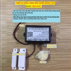 Bộ còi hú cảnh báo nhắc nhở quên chưa đóng cửa KS-AL10